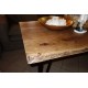 Stół z blatem z drewna akacjowego