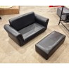 Mini kanapa sofa dziecięca z podnóżkiem